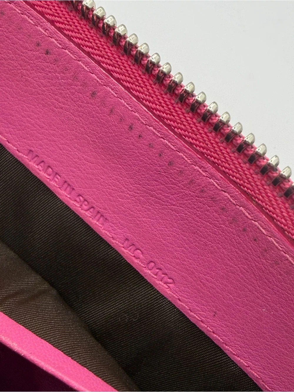Christian Dior Diorissimo Patent Leather Zippy Wallet